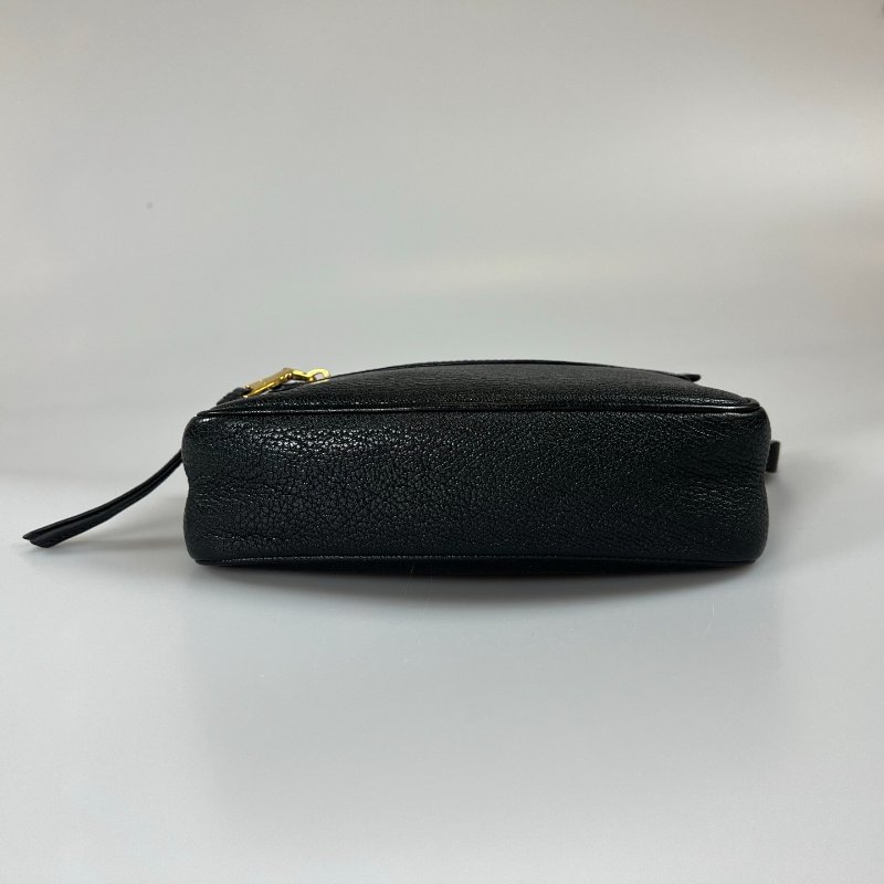 MIU MIU 5BH116 黑MADRAS相機包-4