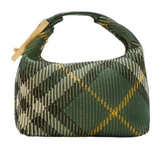 Burberry 女士 格紋Peg迷你手提包均碼碼MINI、23cm*10.5cm*21.5cm-0