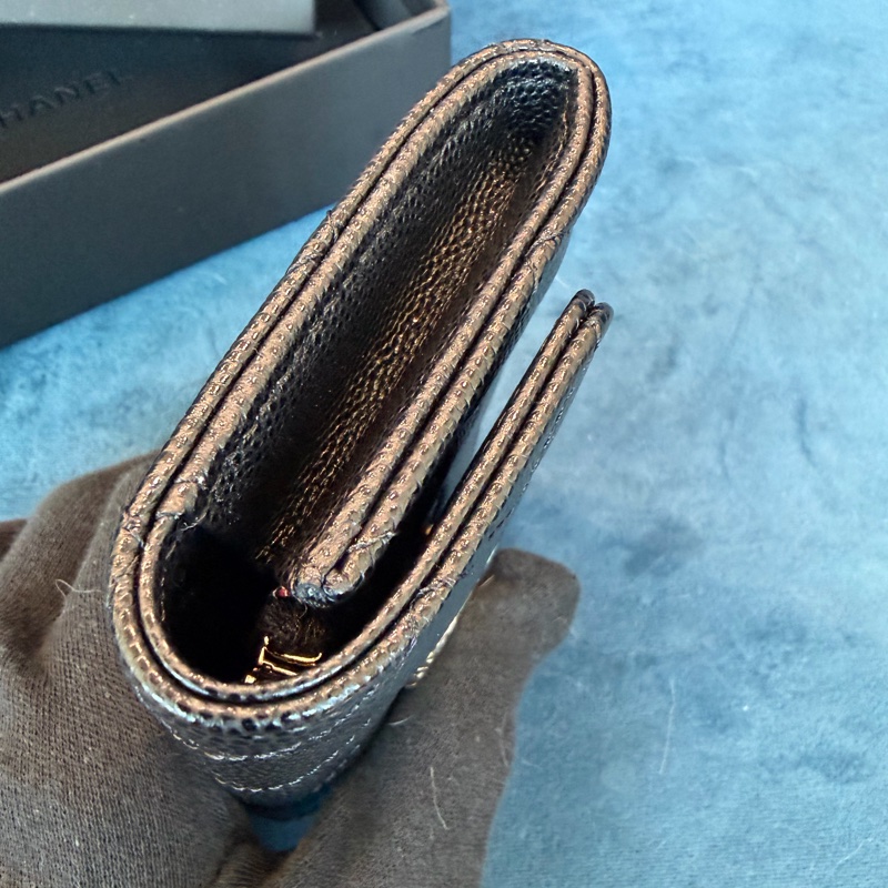 香奈兒 CHANEL 大logo卡包零錢包 錢包❤️‍🔥購證❤️‍🔥絕美-15