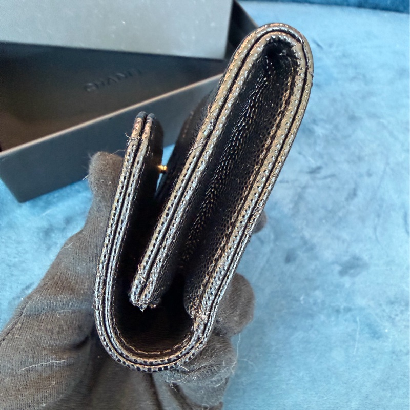 香奈兒 CHANEL 大logo卡包零錢包 錢包❤️‍🔥購證❤️‍🔥絕美-16