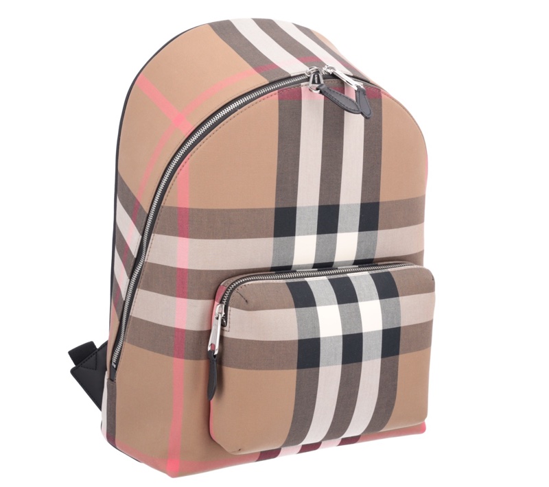 Burberry 男女同款 格紋雙肩包均碼碼常規、30cm*14cm*42cm-1