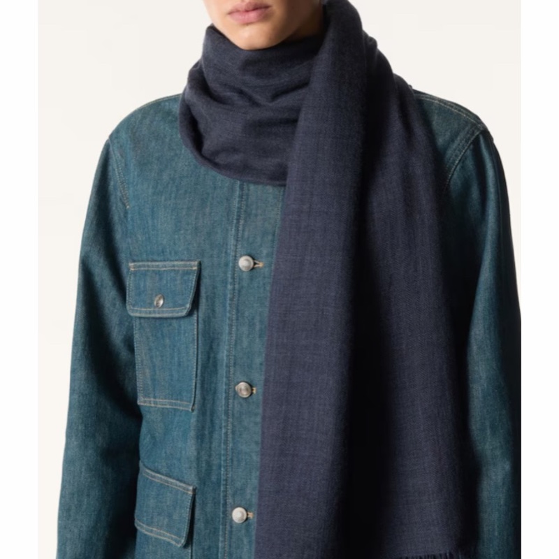 Loro Piana 男士 Brina圍巾均碼碼200cm*70cm-2