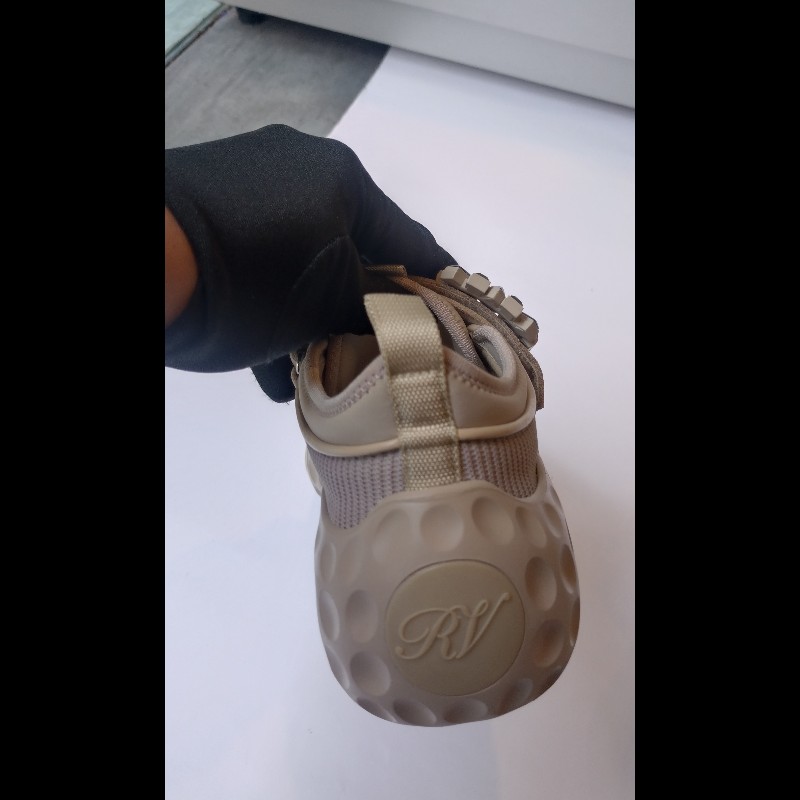 Roger Vivier 駝色彈性網狀休閒鞋-5