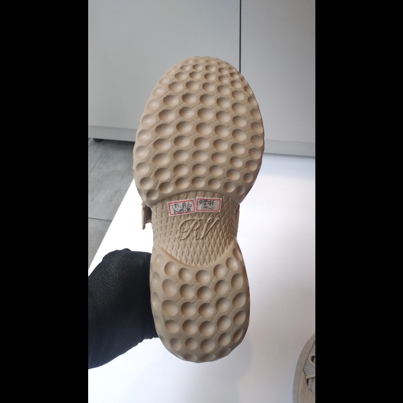 Roger Vivier 駝色彈性網狀休閒鞋-15