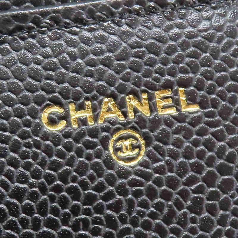 黑色 菱格紋 牛皮 Classic 扣式 長夾【CHANEL 香奈兒】 AP0241-9