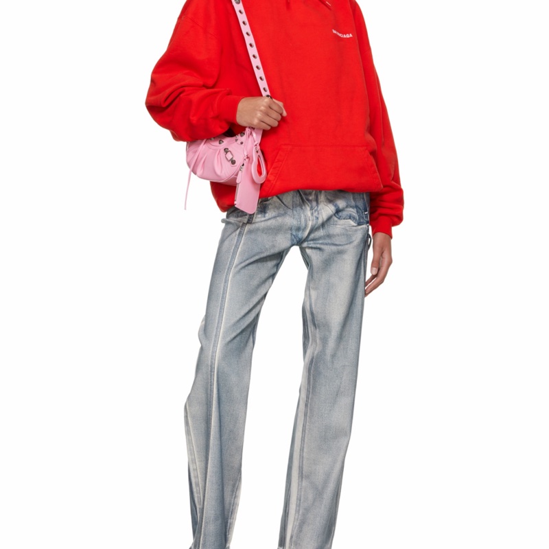 Balenciaga 女士 Le Cagole XS 鉚釘單肩包均碼碼XS、25.9cm*6.9cm*16cm-5