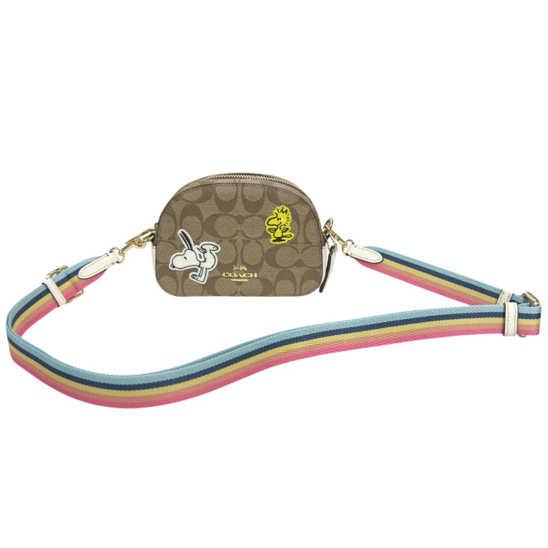 Coach 聯乘 Snoopy 斜揹袋-0