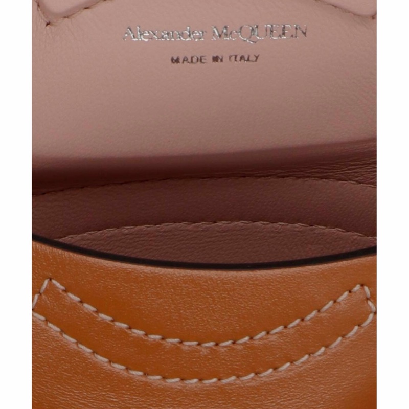 Alexander McQueen 女士 The Curve Mini 皮質單肩包均碼碼MINI、11x9x11CM-4