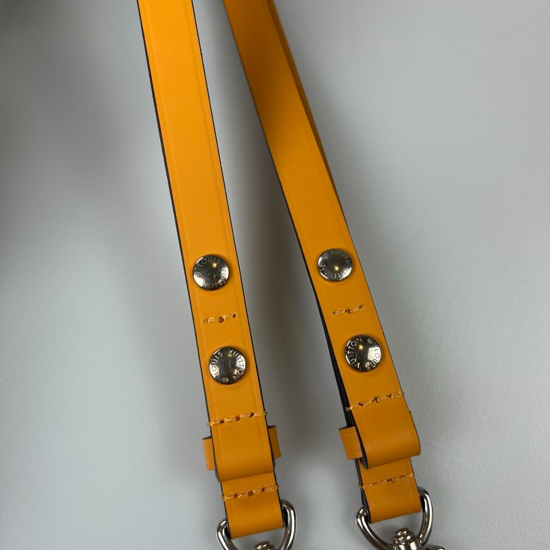 LV M52853 水波紋NOE水桶包藍橘-10