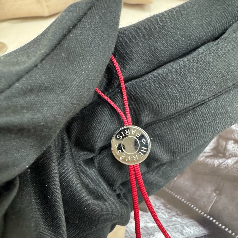 Hermès 紅色掛繩 vintage 中古 二手-3