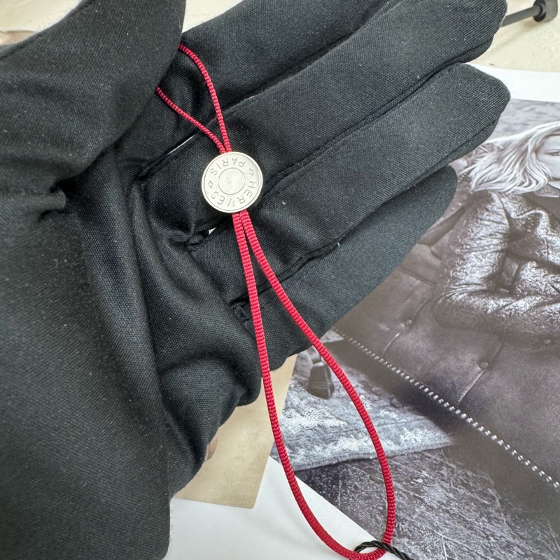 Hermès 紅色掛繩 vintage 中古 二手-4