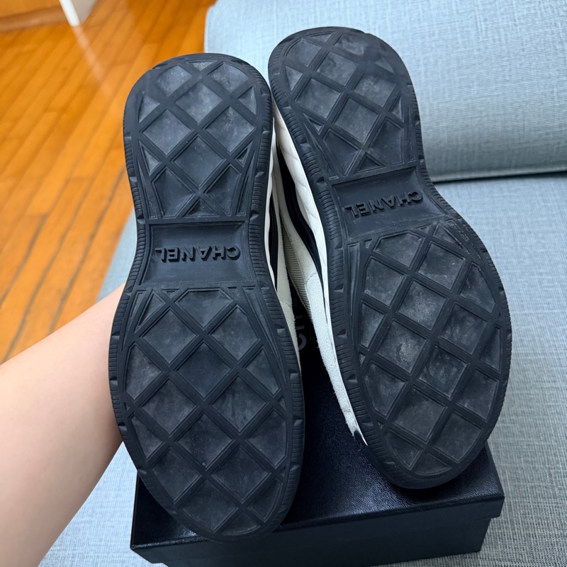 CHANEL 繫帶老爹運動鞋-6