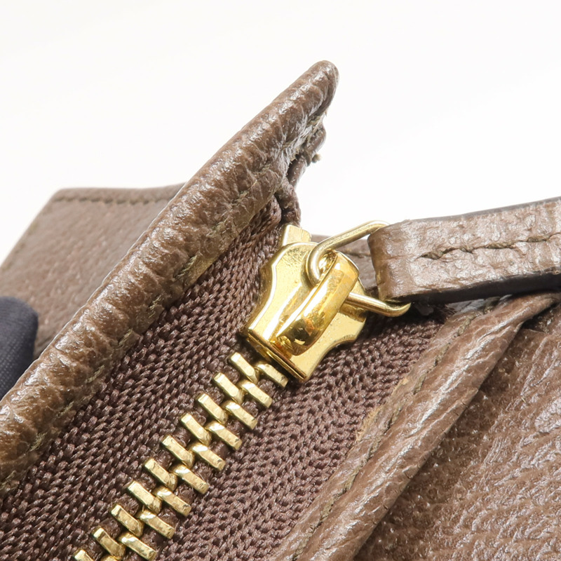 GUCCI 塗層帆布Ophidia GG Wallet金扣錢包-15