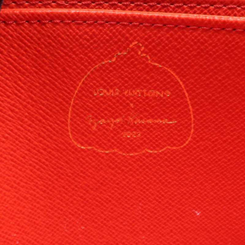 LOUIS VUITTON Monogram LV x Yayoi Kusama Zippy Wallet金扣長錢包-12