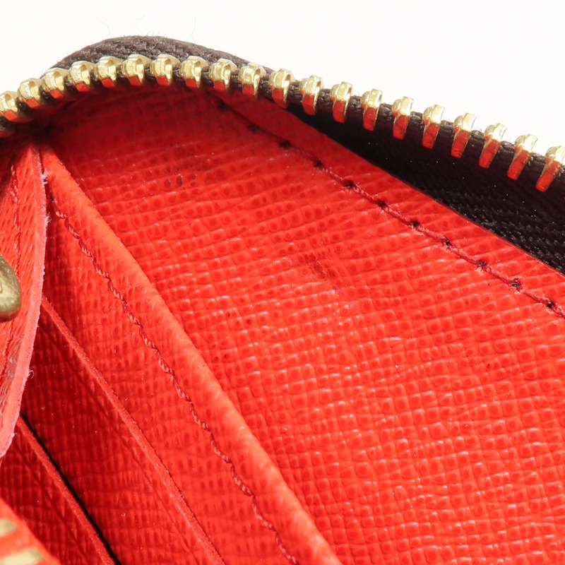 LOUIS VUITTON Monogram LV x Yayoi Kusama Zippy Wallet金扣長錢包-16