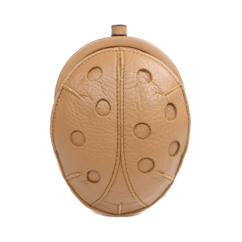 BOTTEGA VENETA 皮革Ladybug Coin Case零錢包-0