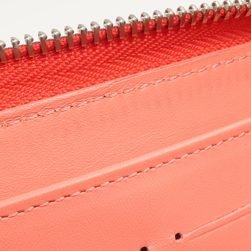 LOUIS VUITTON Monogram Vernis Rayure Zippy Wallet銀扣長錢包-9