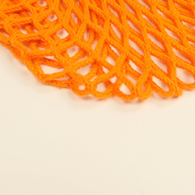 Longchamp 棉質/牛皮皮革Le Pliage Mesh Bag XS金扣手挽肩背兩用袋-6