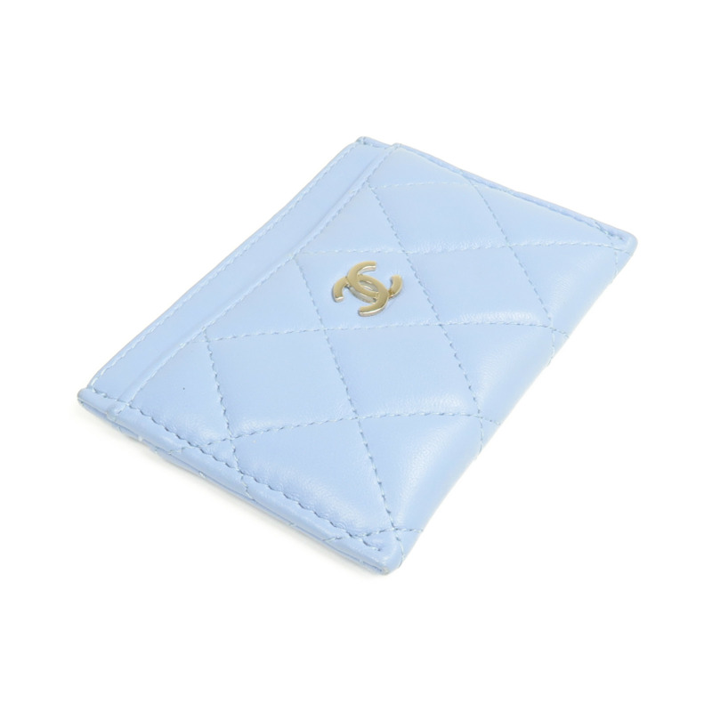 CHANEL 羊皮皮革Card Case金扣卡片套-3