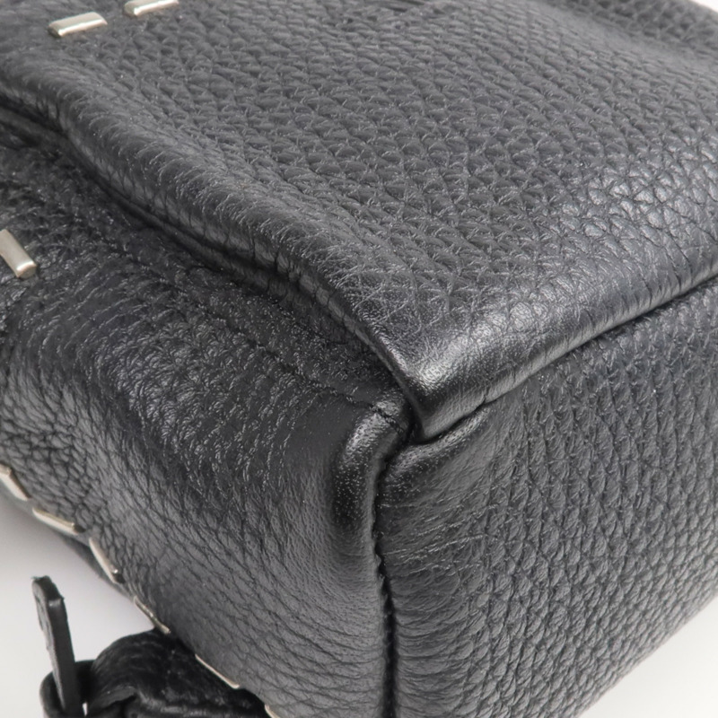 FENDI 牛皮皮革Roman Selleria Backpack Charm/Key Ring銀扣掛飾/鎖匙扣-7