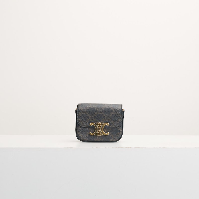 二手Celine Mini 凱旋門小包/老花-0