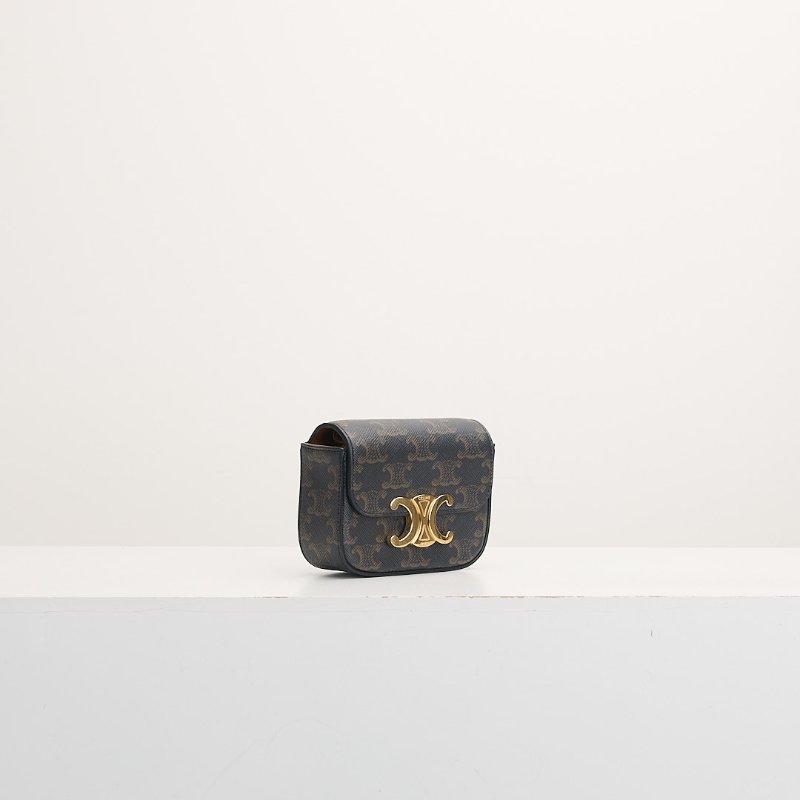 二手Celine Mini 凱旋門小包/老花-1