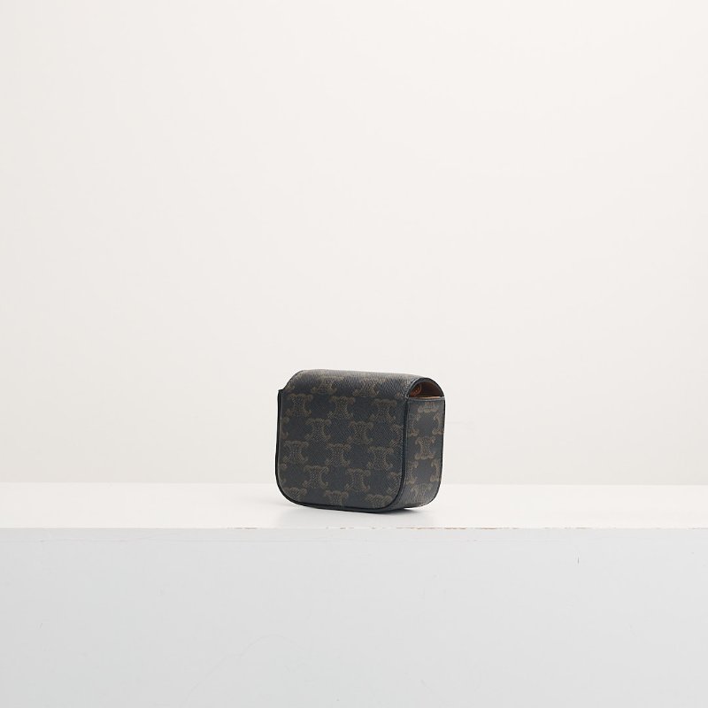 二手Celine Mini 凱旋門小包/老花-2