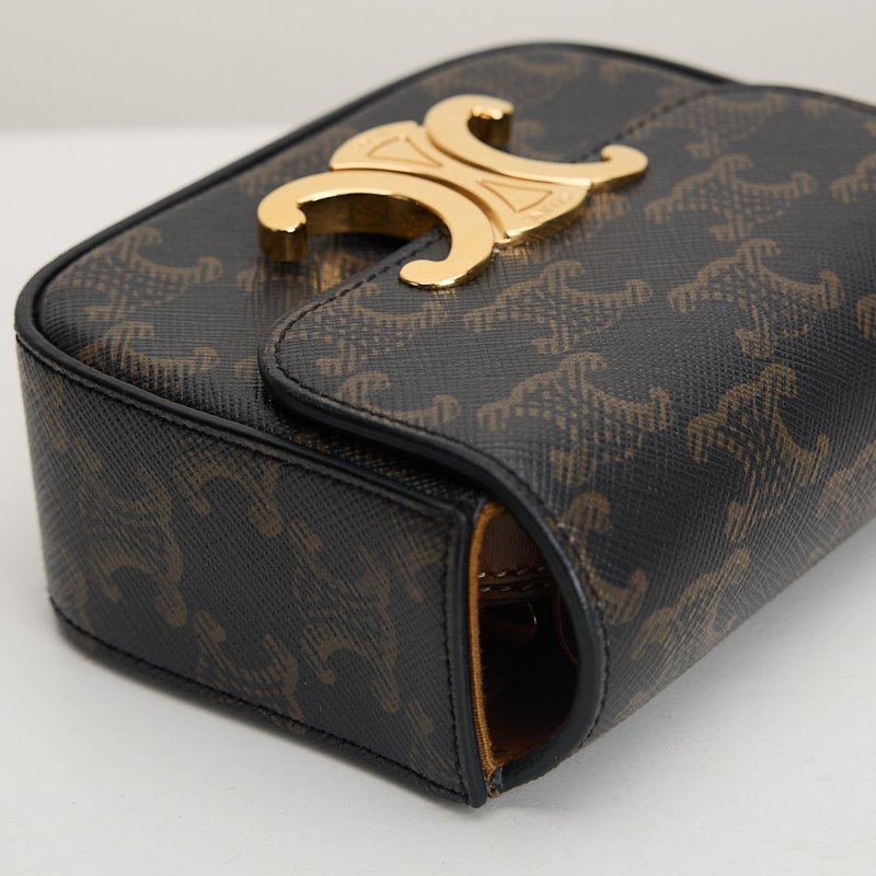 二手Celine Mini 凱旋門小包/老花-7