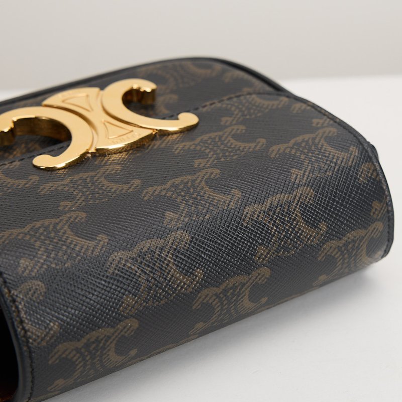 二手Celine Mini 凱旋門小包/老花-8