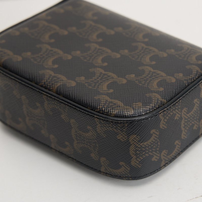 二手Celine Mini 凱旋門小包/老花-13