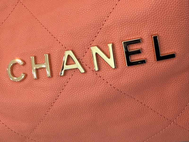 CHANEL 粉色22bag 流浪包 中號 🩷仙女款 香奈兒 熱賣尺寸-1