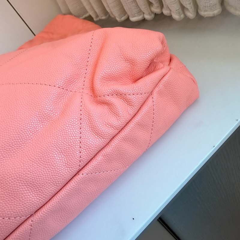 CHANEL 粉色22bag 流浪包 中號 🩷仙女款 香奈兒 熱賣尺寸-12