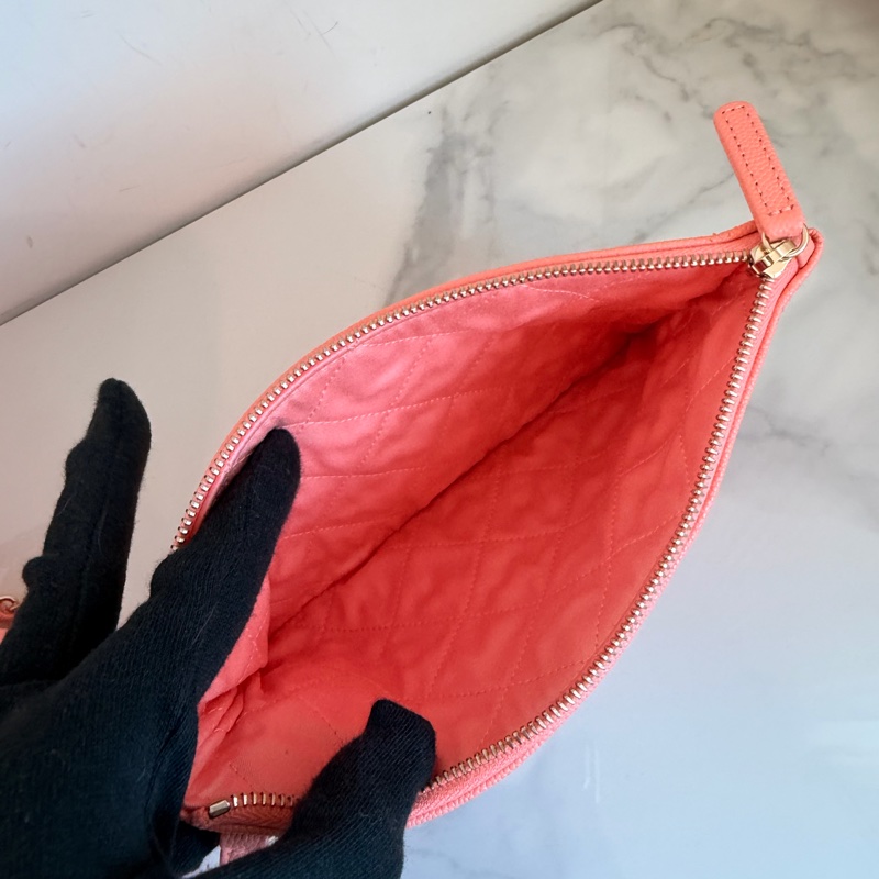 CHANEL 粉色22bag 流浪包 中號 🩷仙女款 香奈兒 熱賣尺寸-19