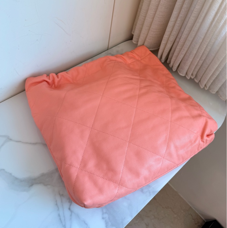 CHANEL 粉色22bag 流浪包 中號 🩷仙女款 香奈兒 熱賣尺寸-28