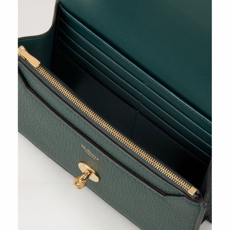 Mulberry 女士 粒面皮郵差包均碼碼長：19cm，寬：4.5cm，高：13cm-4