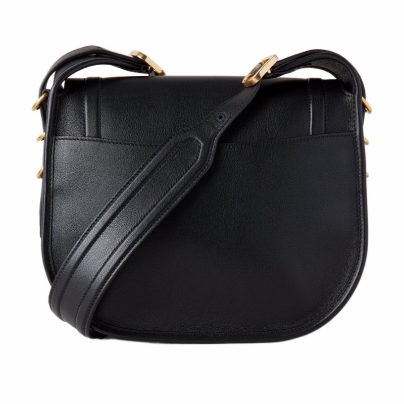 Mulberry 女士 黑色徽標搭扣斜挎包均碼碼長：27cm，寬：10cm，高：22.5cm-1