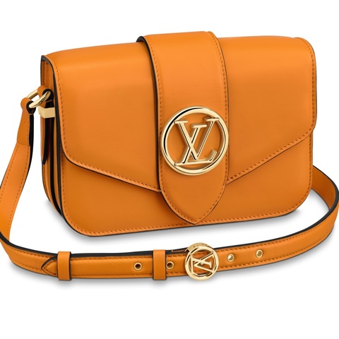 ▪️富貴選物FUGUEI▪️LV  M55946 高工價已停產PONT 9 暖陽橘金釦