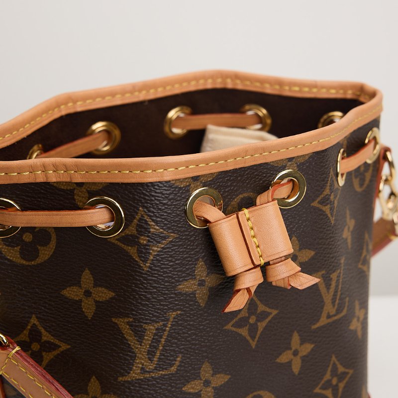 ﻿﻿二手Lv Nano noé 水桶包 老花/晶片款-3