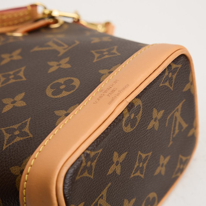 ﻿﻿二手Lv Nano noé 水桶包 老花/晶片款-6