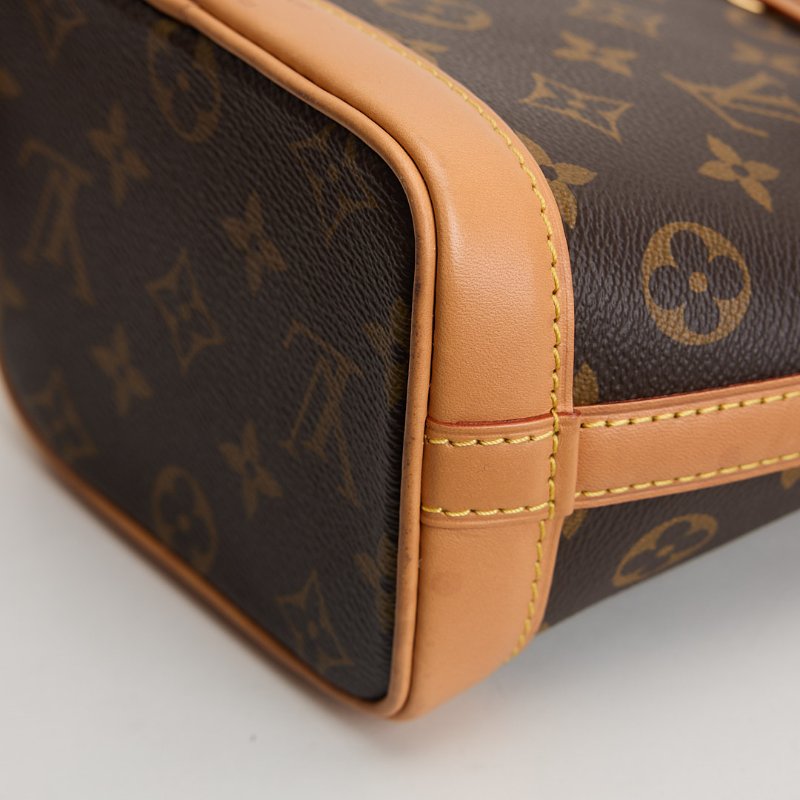 ﻿﻿二手Lv Nano noé 水桶包 老花/晶片款-7