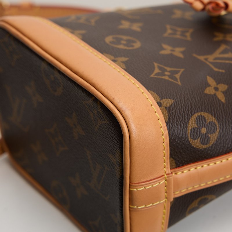 ﻿﻿二手Lv Nano noé 水桶包 老花/晶片款-9