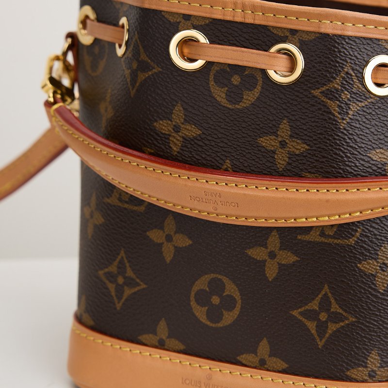 ﻿﻿二手Lv Nano noé 水桶包 老花/晶片款-13