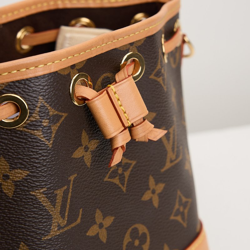 ﻿﻿二手Lv Nano noé 水桶包 老花/晶片款-14