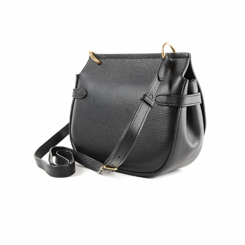 Mulberry 女士 黑色徽標單肩包均碼碼長：23cm、寬：11cm、高：18cm-2