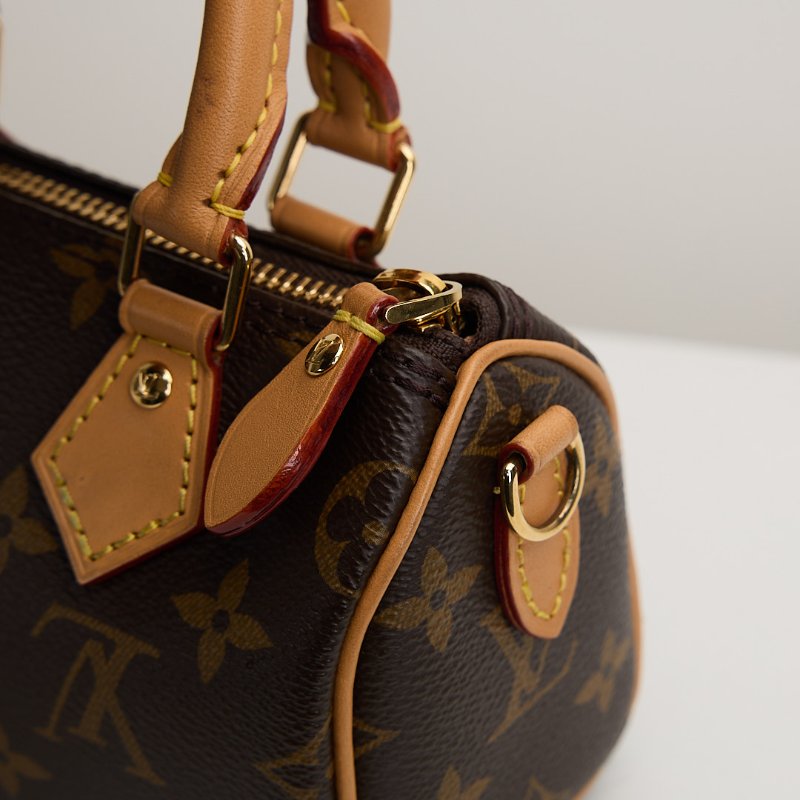 二手Lv Nano speedy老花-8