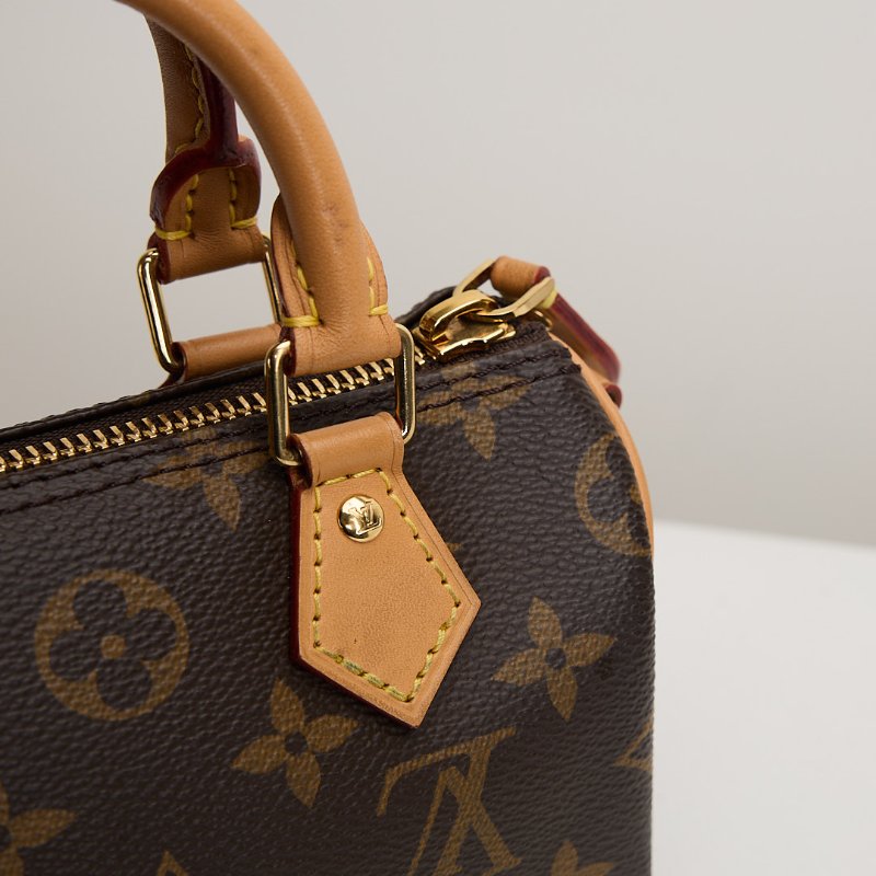 二手Lv Nano speedy老花-9