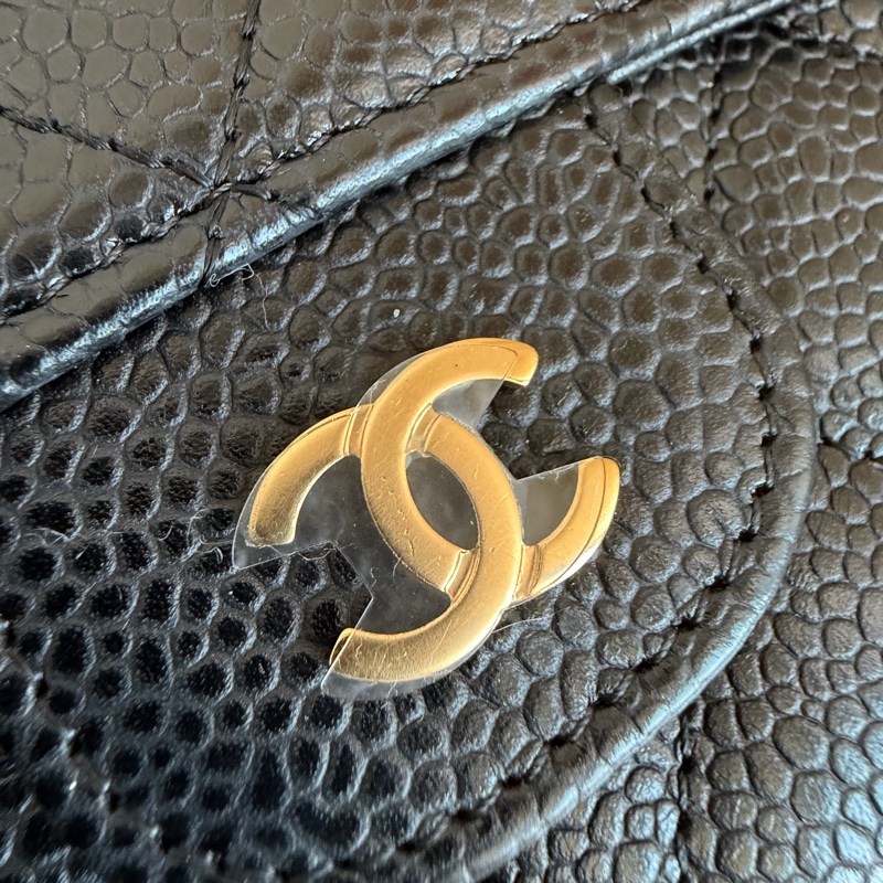 CHANEL 三折長夾 零錢包/卡包/錢包 購證🩷-1