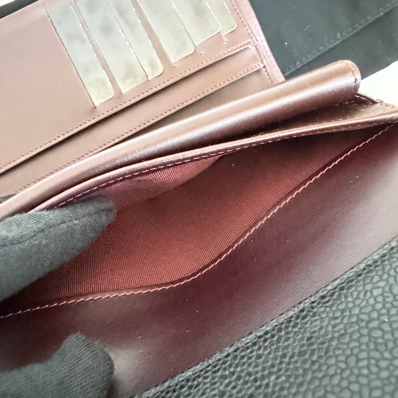 CHANEL 三折長夾 零錢包/卡包/錢包 購證🩷-8