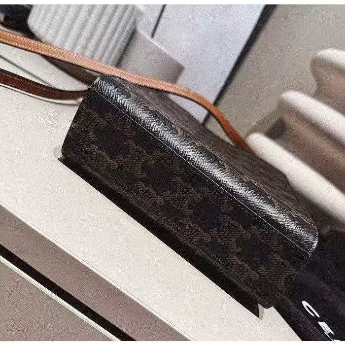 CELINE老花琴譜包 手提長方托特包 全新品配件塵袋-6