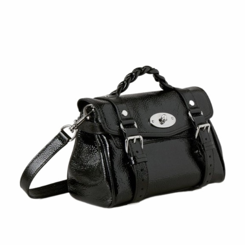 Mulberry 女士 黑色徽標單肩包均碼碼22 X 10 X 17 CM-1